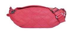 Chanel Quilted Banane Belt Bag, Leather, Coral, 23971437, 2016/17, DC, 3*